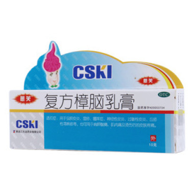 怀孕3个多月手脚湿疹是否可以使用复方樟脑乳膏止痒