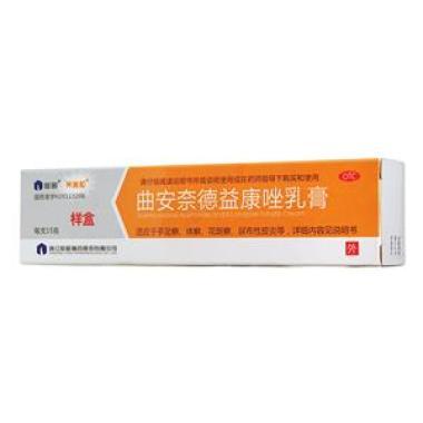 伤口破了能不能抹意比舒曲安奈德益康唑乳膏 有什么副作用