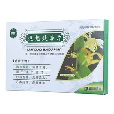 连翘败毒片的主要成分是什么