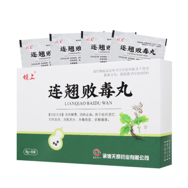 连翘败毒丸能用于治疗疱疹吗